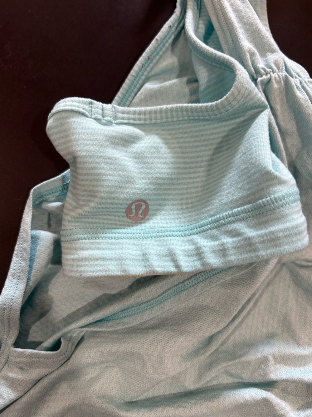 Lululemon Light Blue Racerback Tank Top - Picture 3 of 3